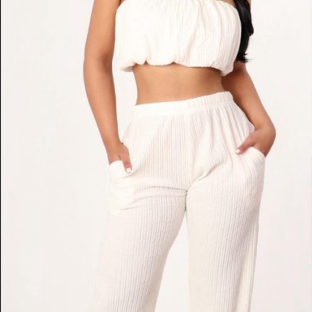 Elegant White Women's Jumpsuit